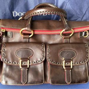 Dooney and Bourke Florentine Satchel with Pockets